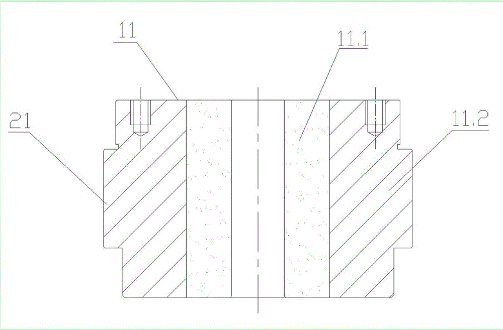 A mold for processing a gear bushing and a method for processing a gear bushing using the mold