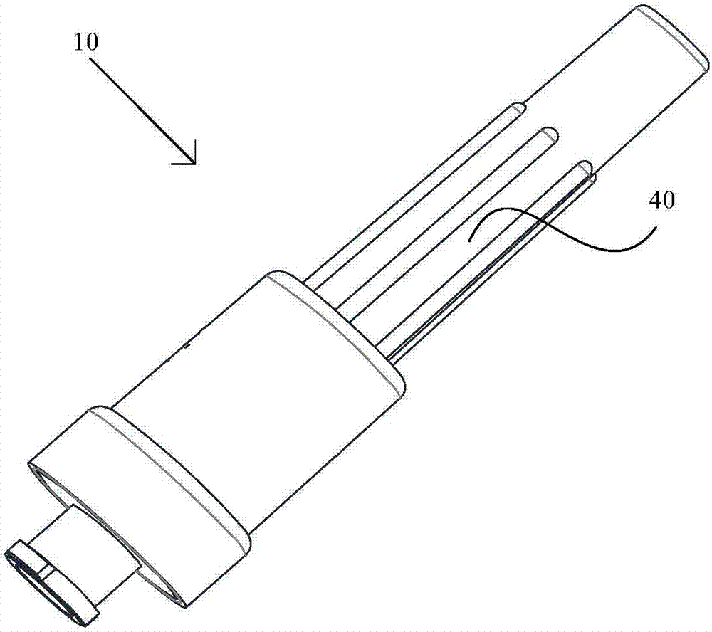 Anti-needle structure and injection needle comprising same