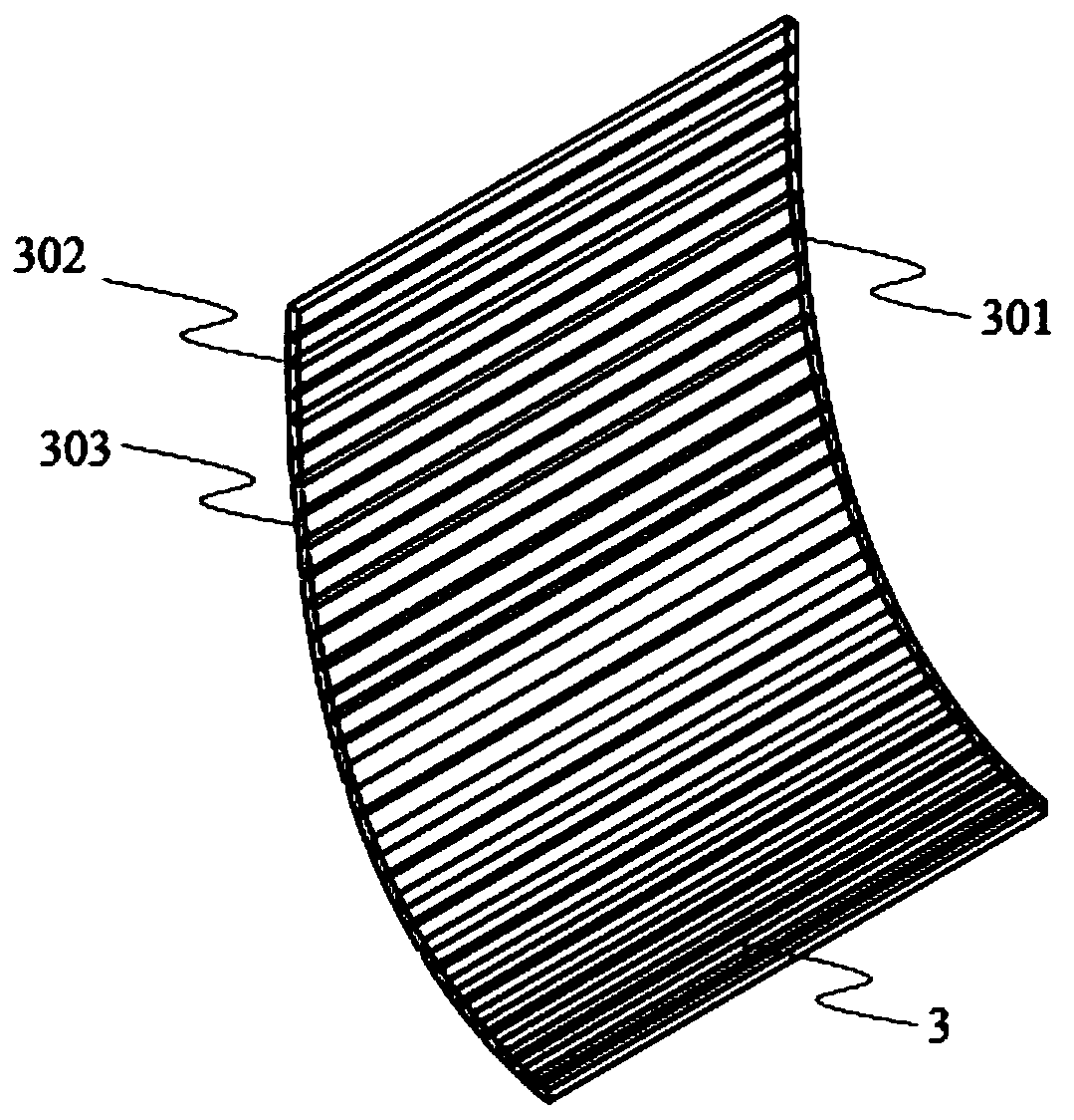 Model test system for simulating soil slope collapse process