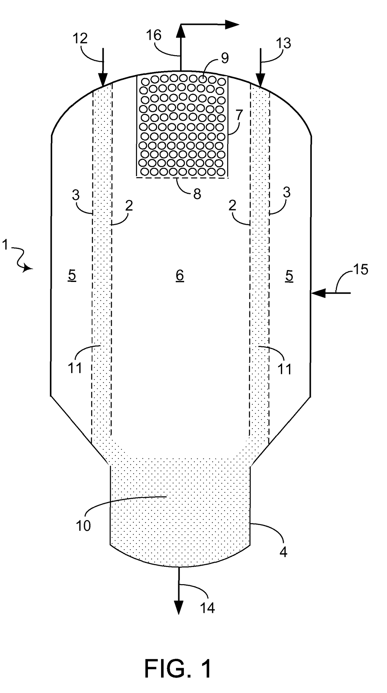 Moving bed catalyst regeneration apparatus with integral CO oxidation zone and method of use to accelerate coke burning