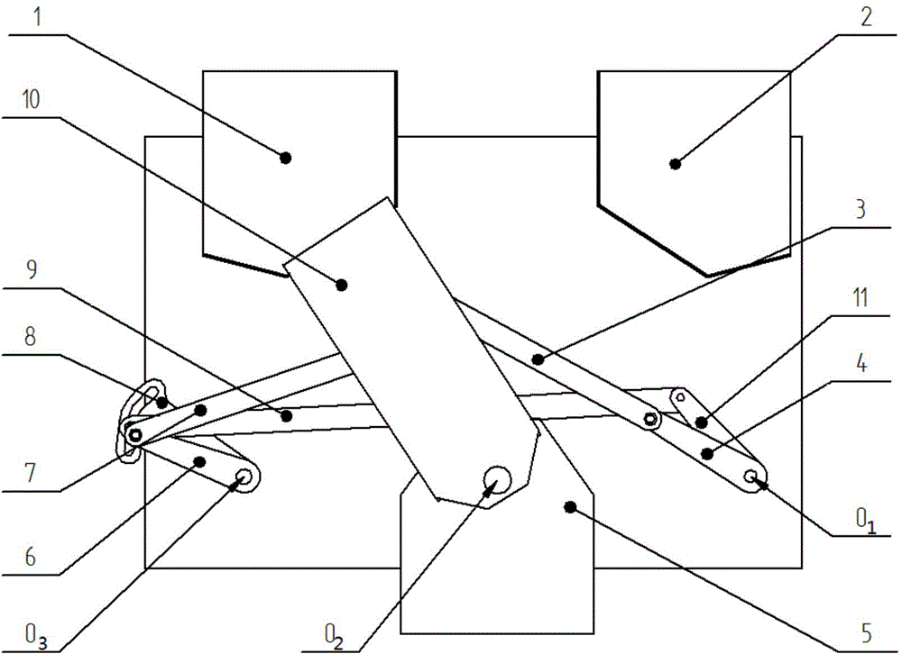 Three-position switch with switching on and self-locking functions