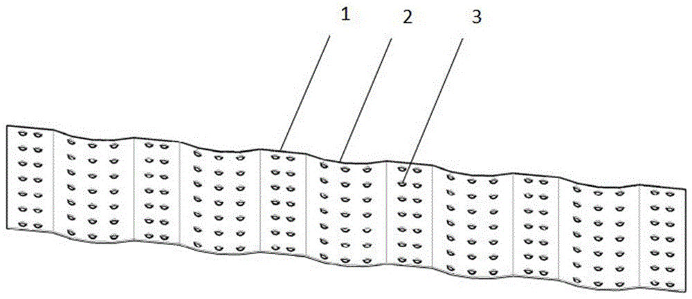 Novel pore plate of air-blowing type instant freezer