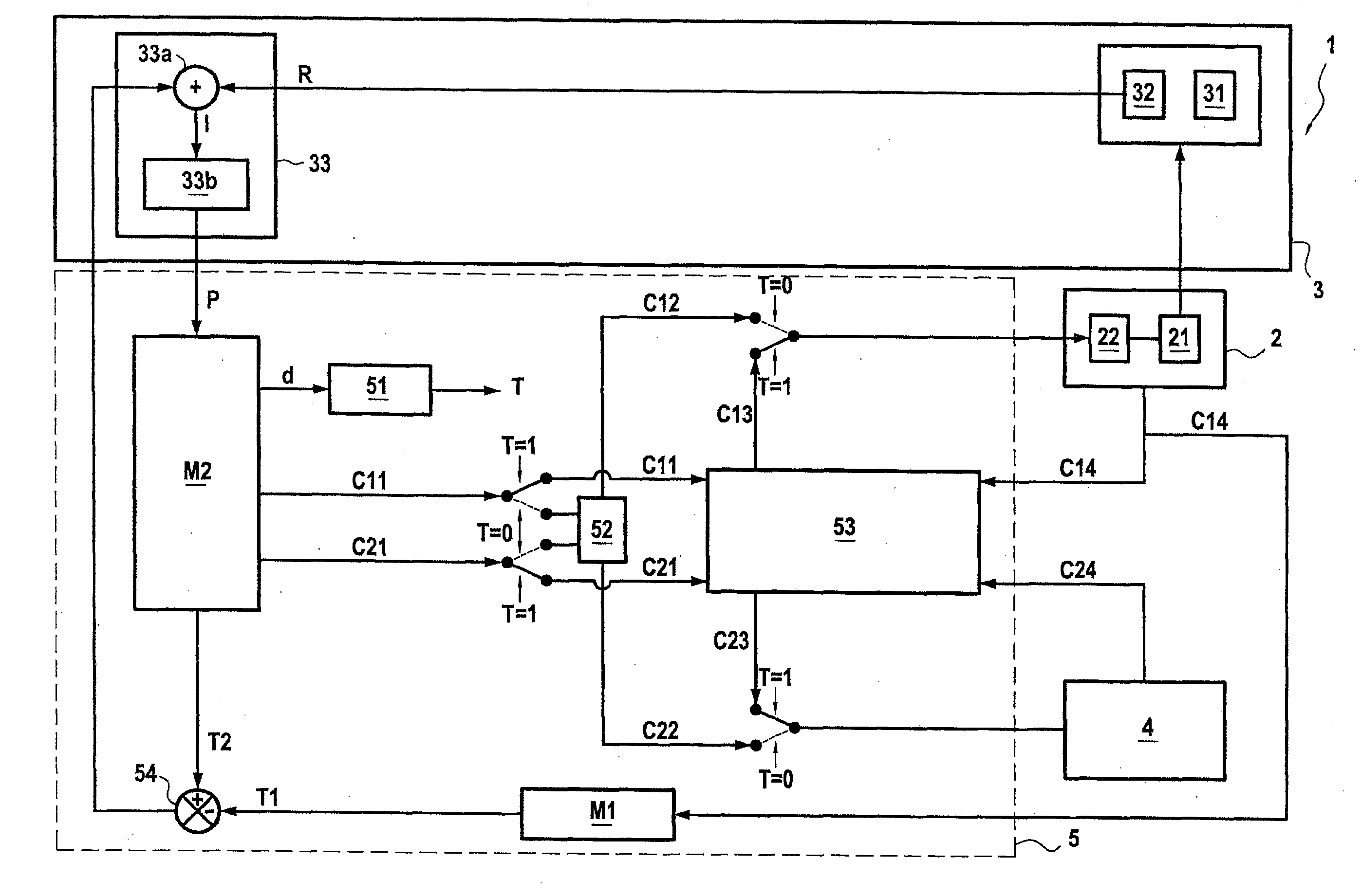 Method and a system for estimating a trajectory of a moving body