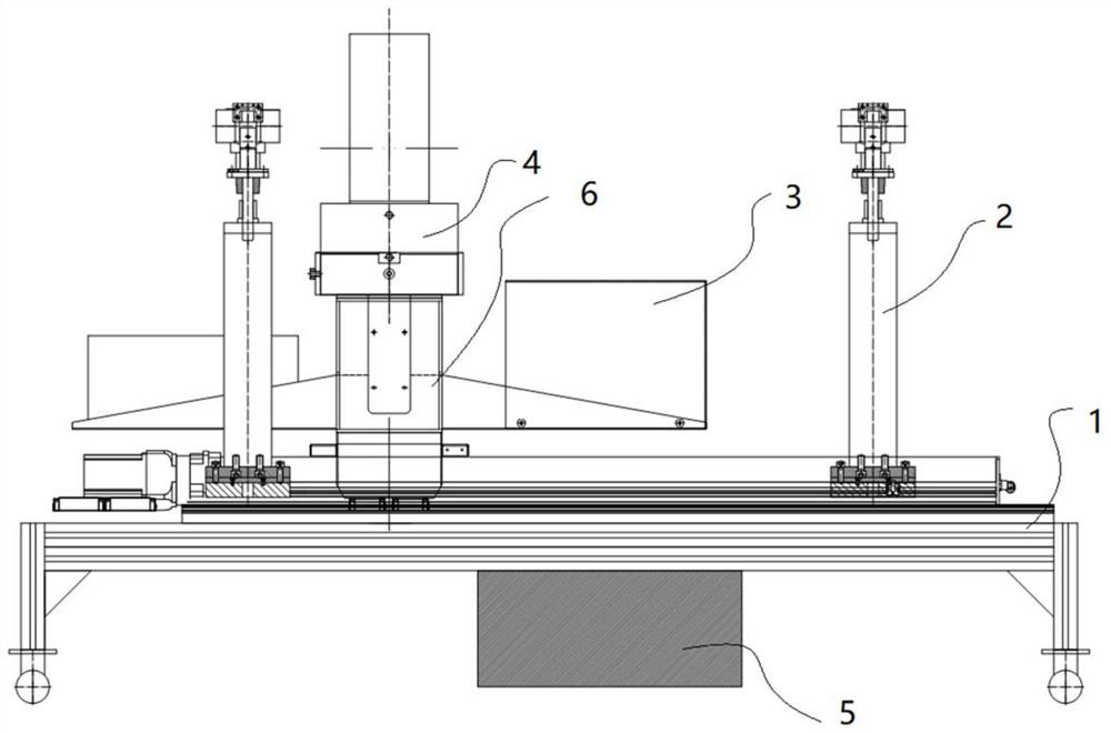 Numerical control technology-based automatic crimping device for split type ground wire of power transmission line