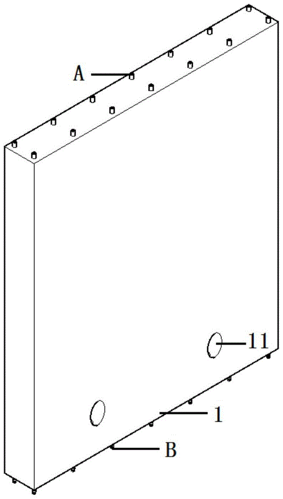 Prefabricated concrete components, assembled concrete components and methods of pier head lock anchor grouting straight sleeve connection