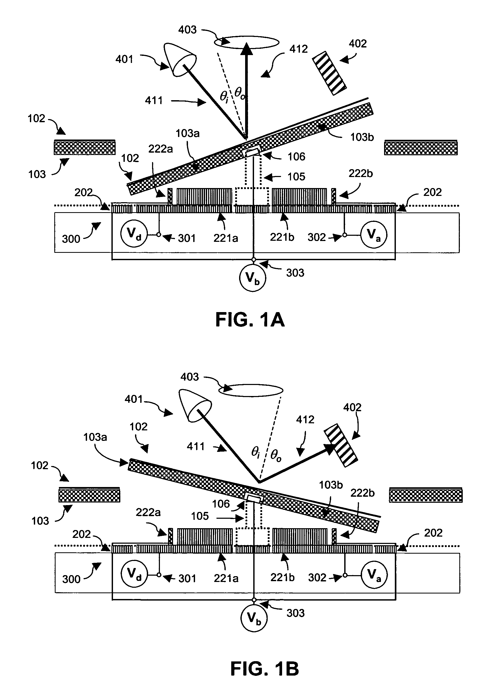 High contrast spatial light modulator and method