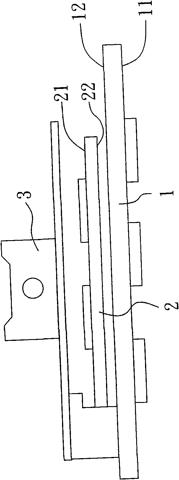 Replaceable CPU module device of desktop computer