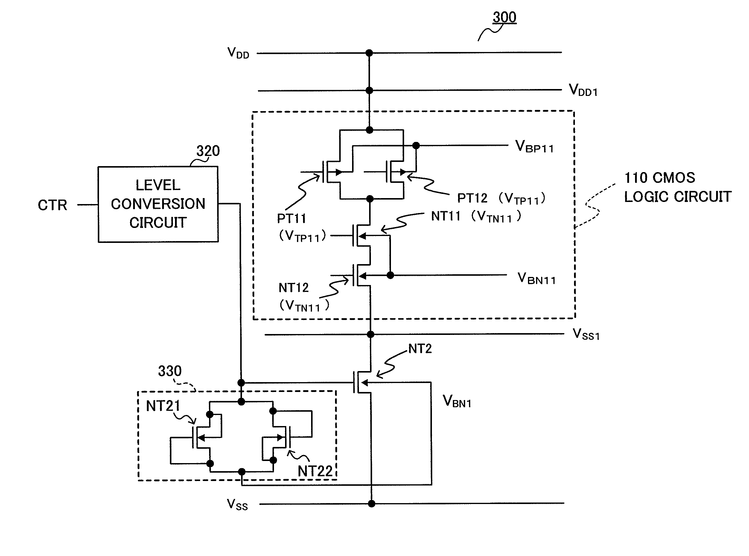 Semiconductor integrated circuit apparatus and electronic apparatus