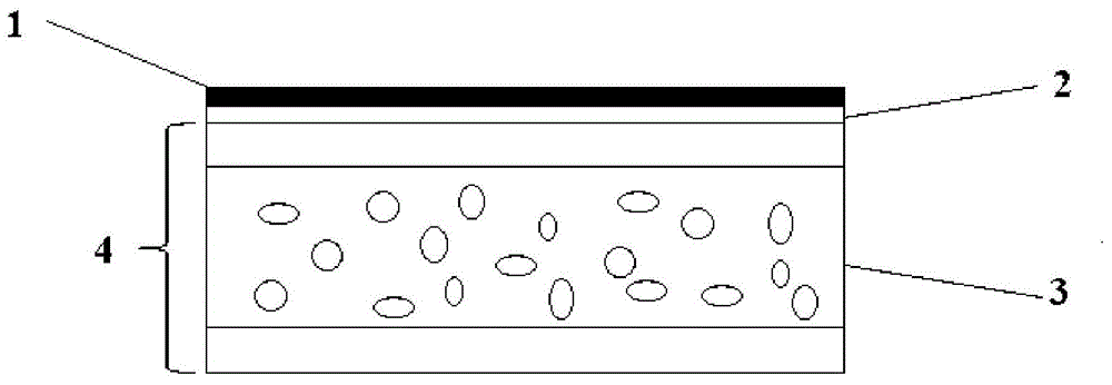 High-stiffness coated reflecting film and preparation method thereof