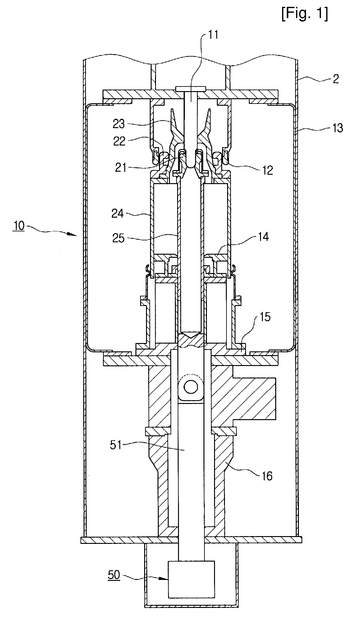 Electro-Magnetic Force Driving Actuator and Circuit Breaker Using the Same