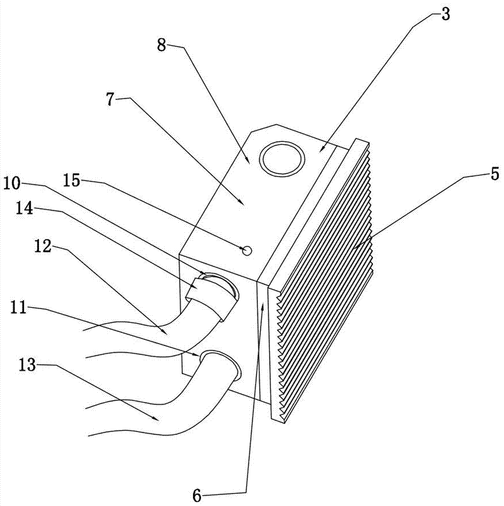 Power detection device of laser device