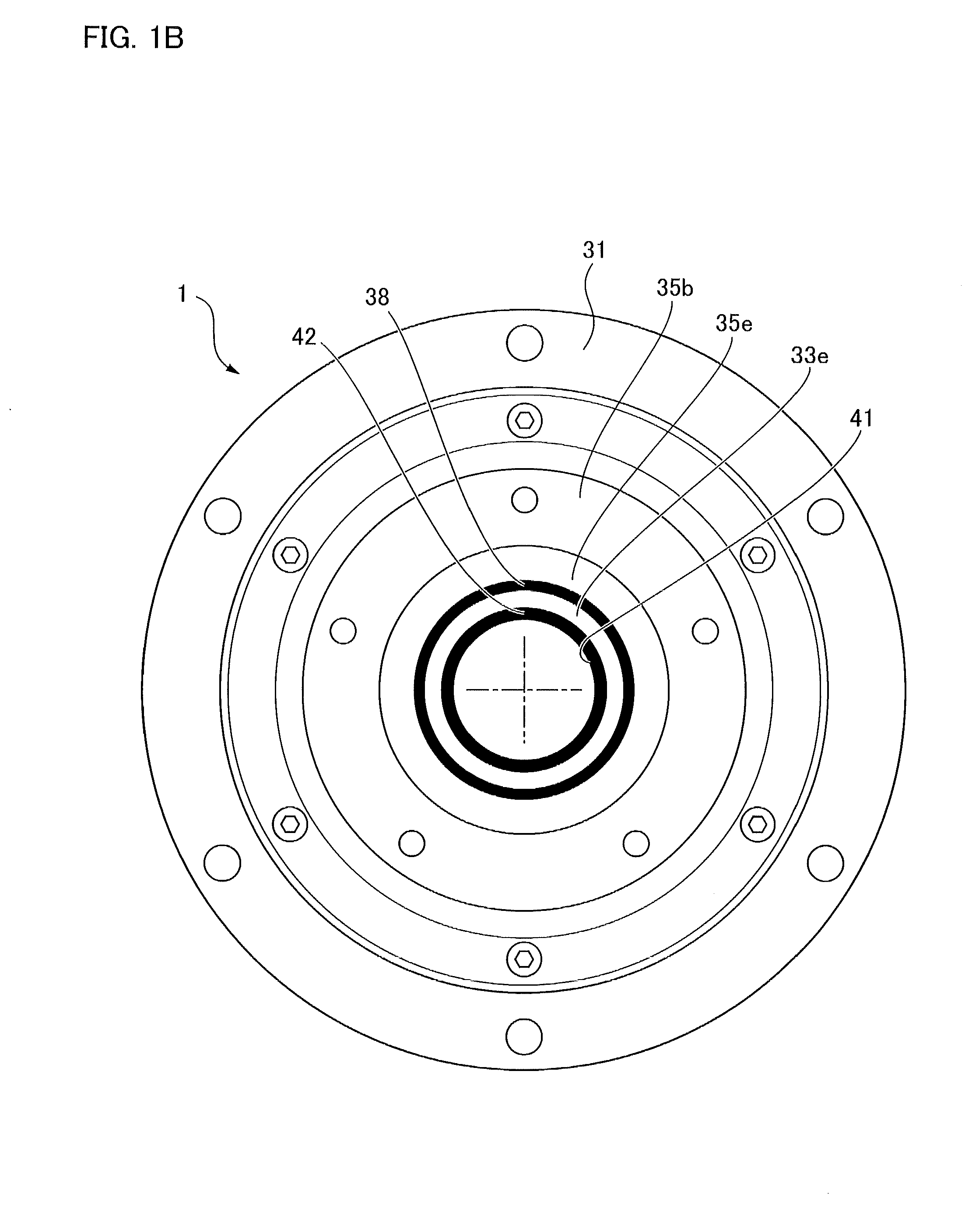 Wave gear device and hollow rotating actuator