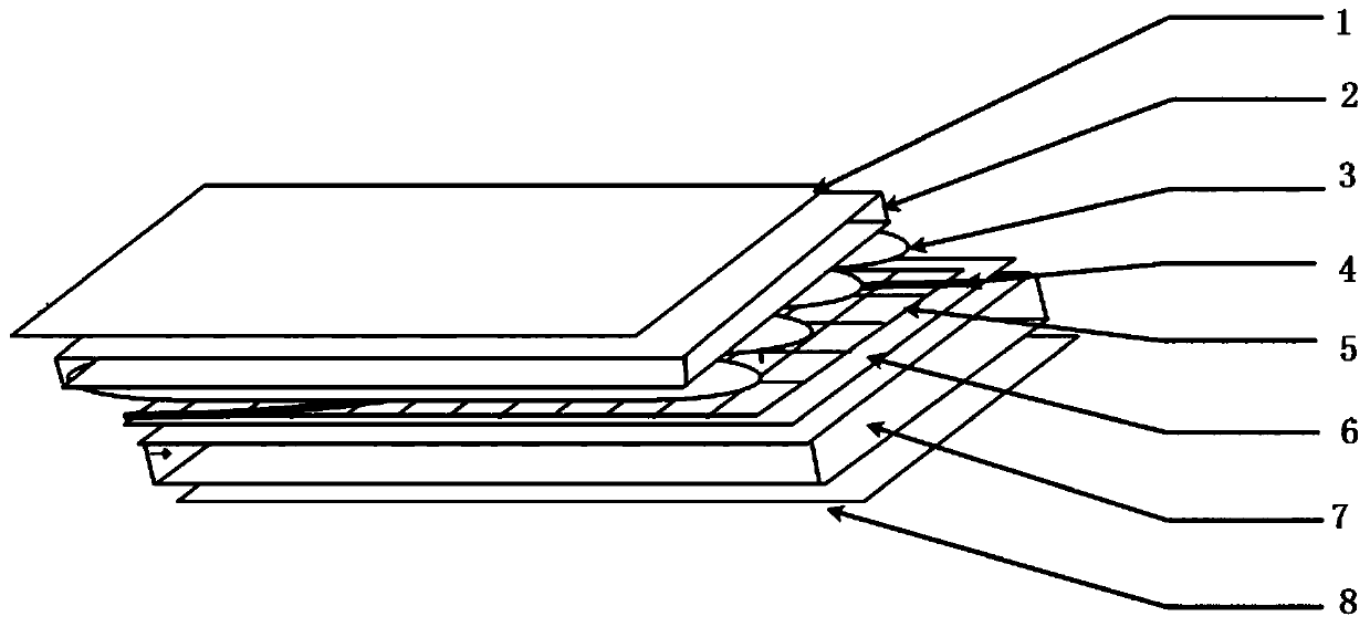 Carbon fiber heat supply device with safety protection function