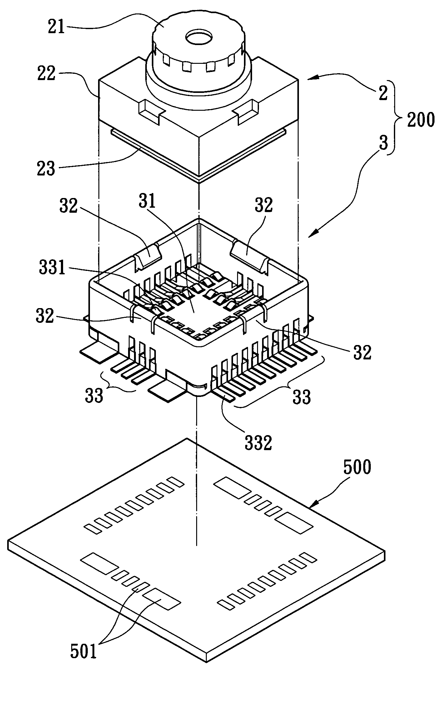 Lens module and assembling method thereof