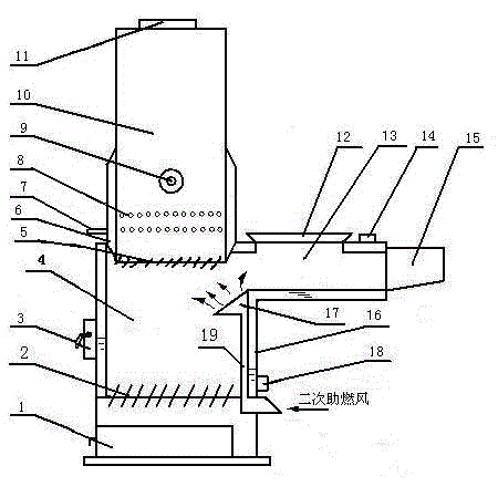 Civil multi-purpose furnace capable of economizing firewood and saving coal