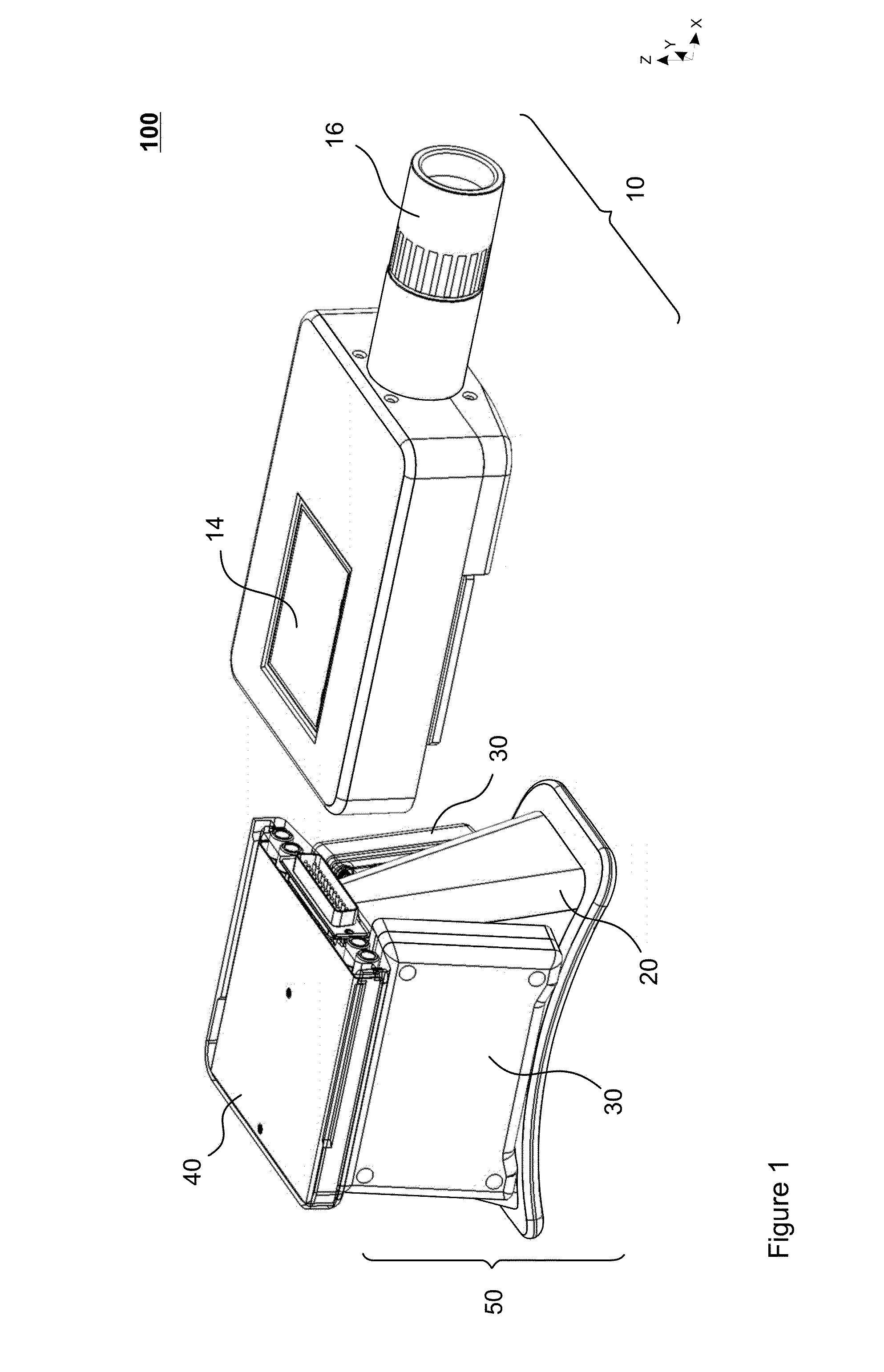 Handpiece assembly for an apparatus used in cosmetic treatment