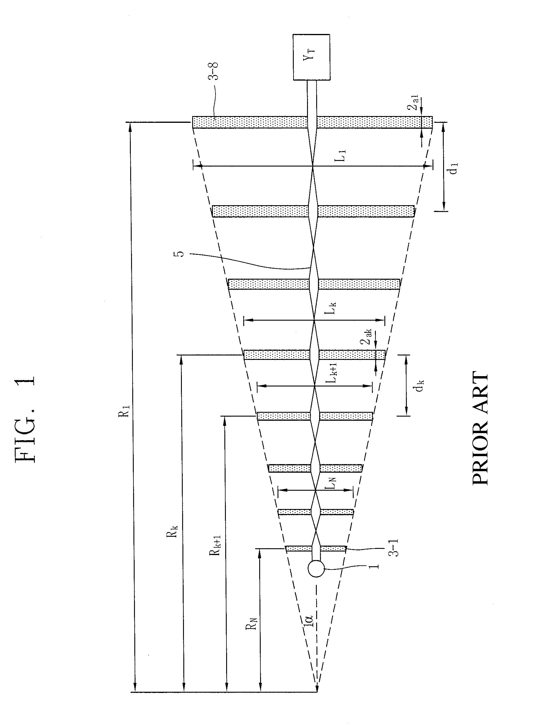 Log-periodic dipole array antenna and smart skin having the same