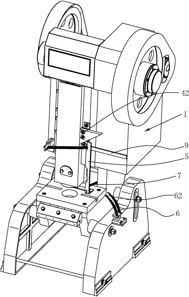 Self-unloading punch press