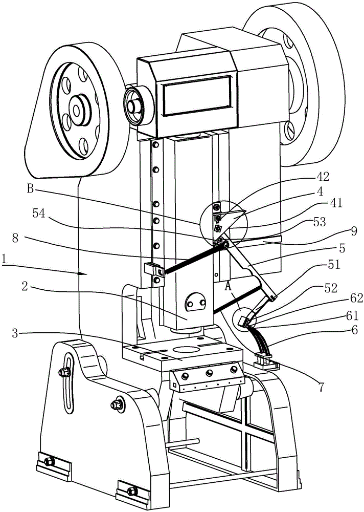 Self-unloading punch press