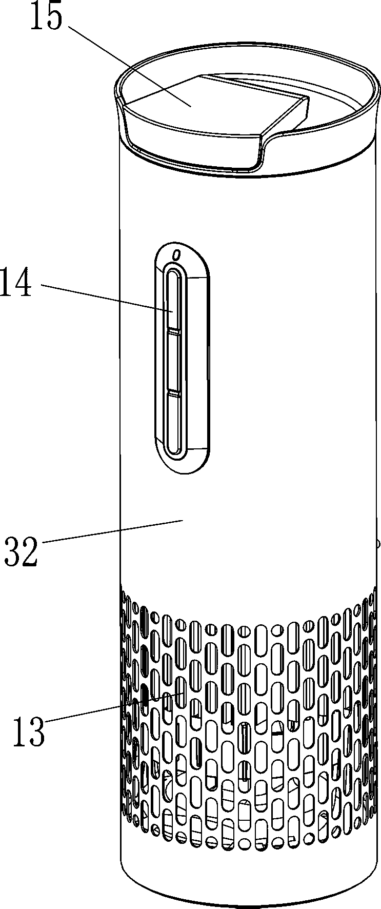 Cold and hot temperature control cup