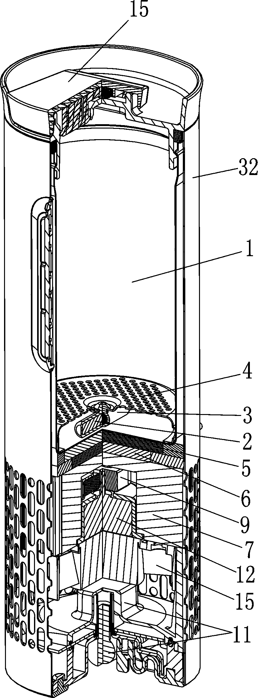 Cold and hot temperature control cup