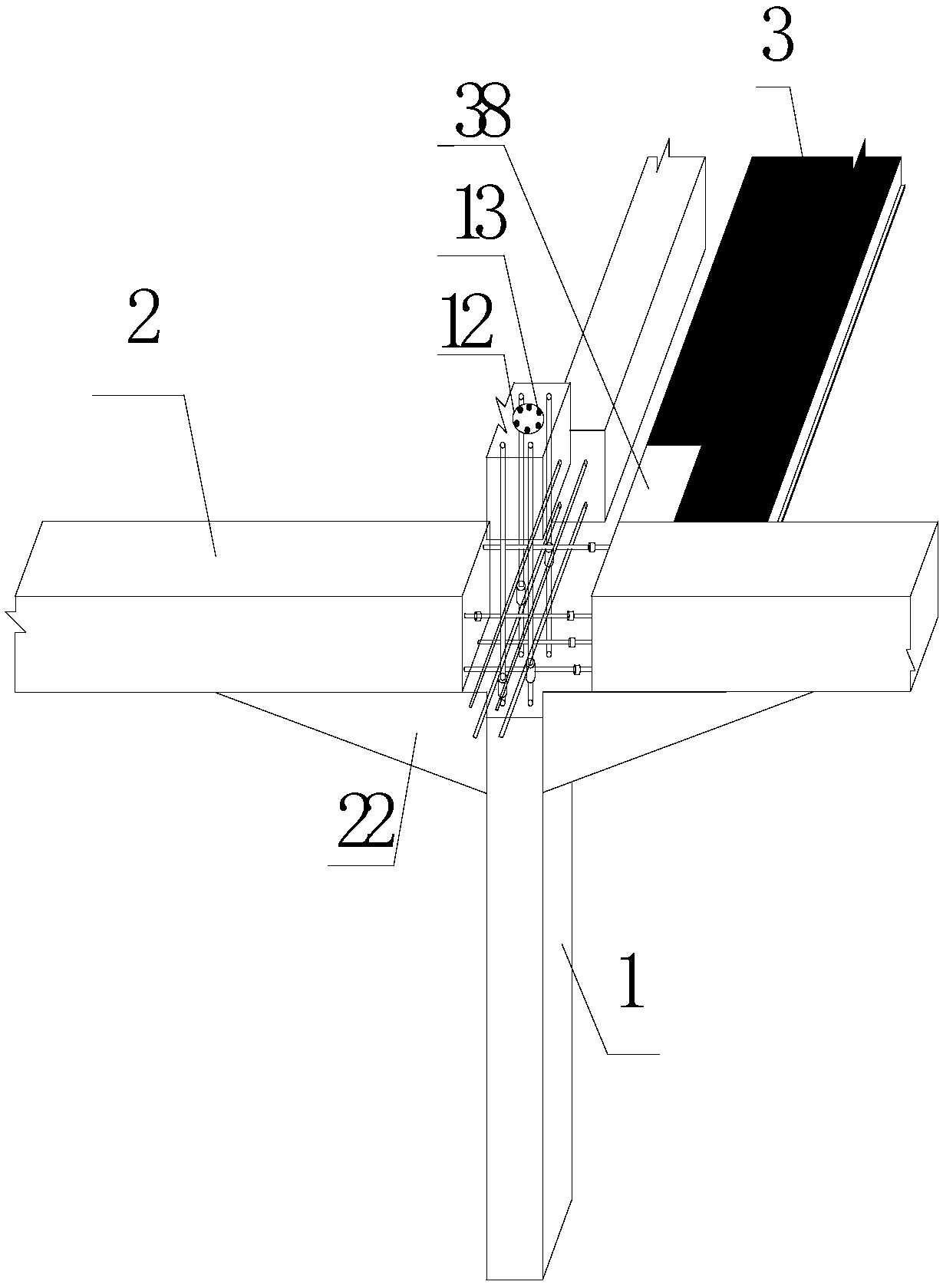 Assembly type prefabricated hollow column