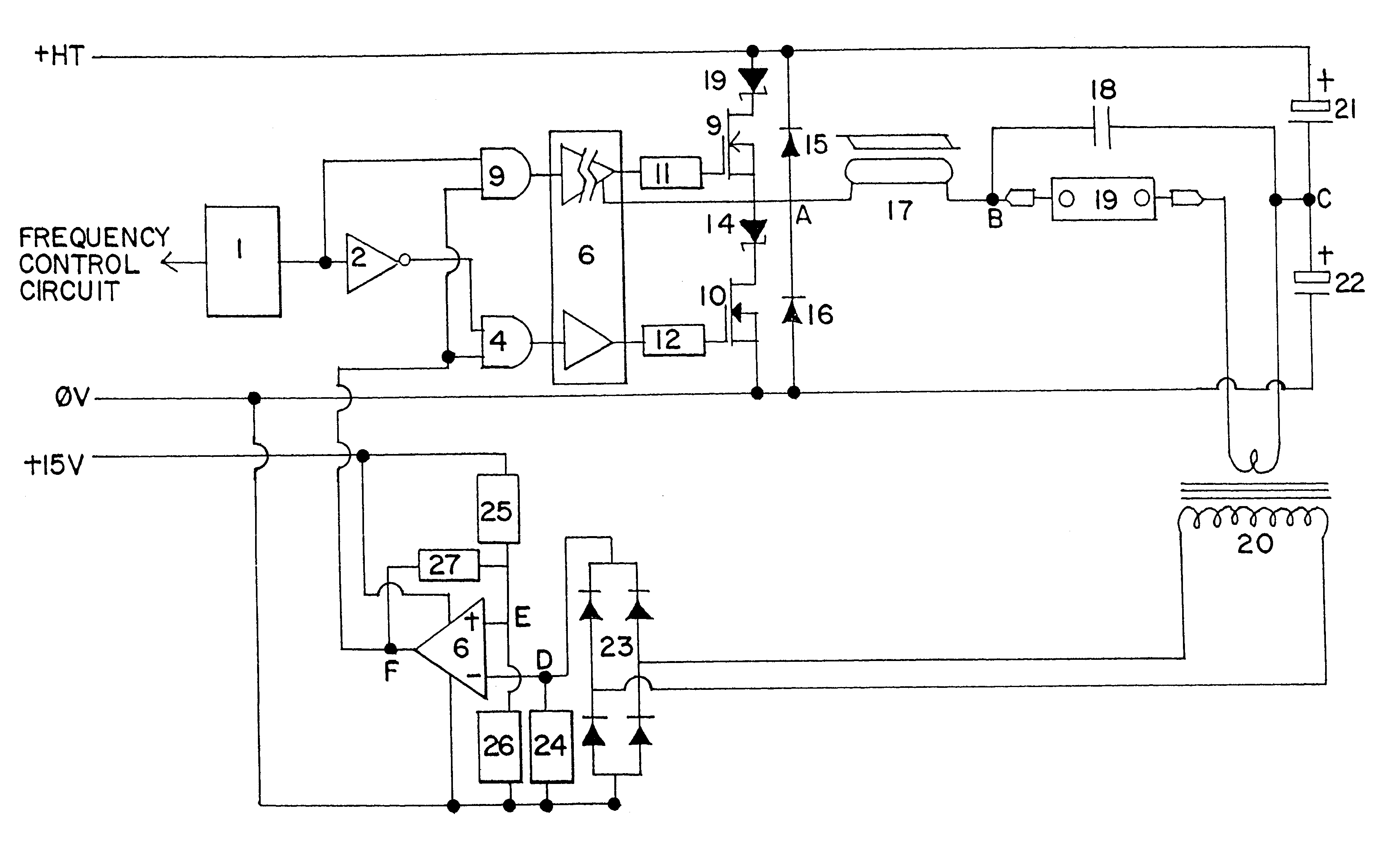 High intensity discharge lamp ballast