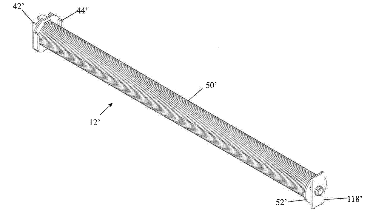 Power assist module for coverings for architectural structures