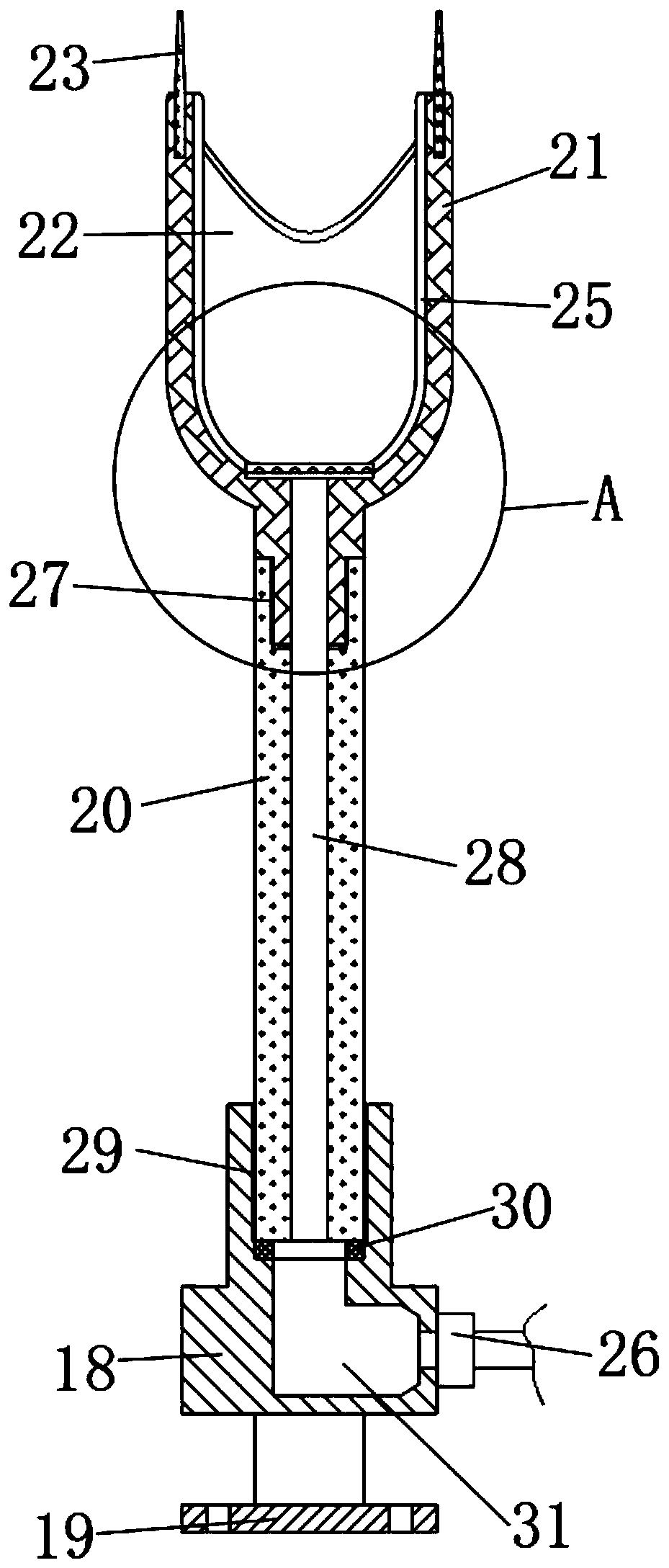 Vitreous cutter capable of facilitating synchronous removal of intraocular foreign bodies for cataract extraction use