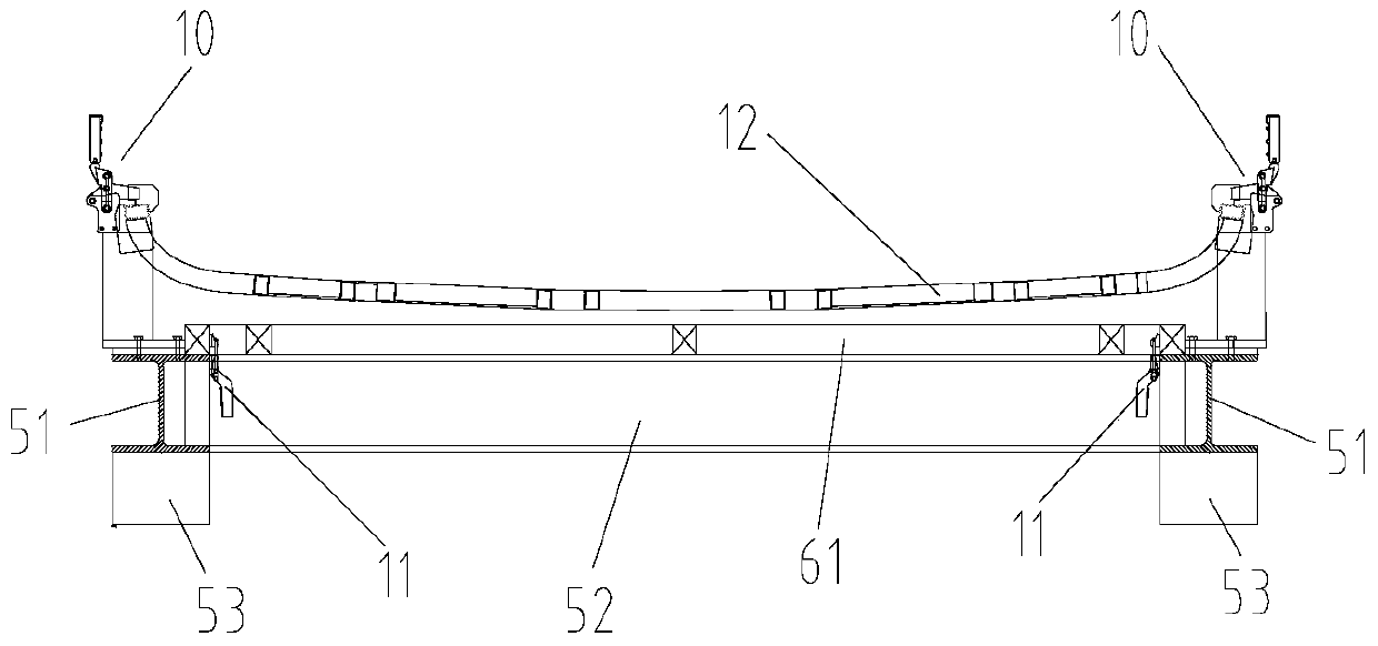 Welding fixture for interchangeable roof frame assembly