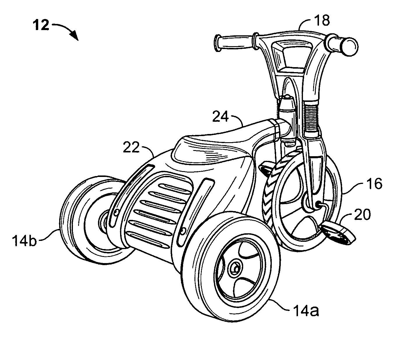 Convertible riding toy