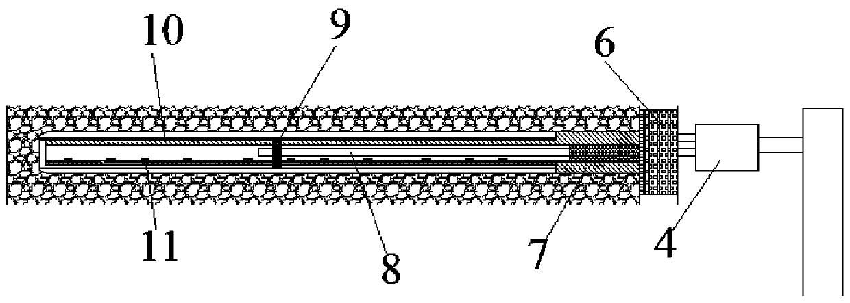 An unmanned automatic gas extraction system