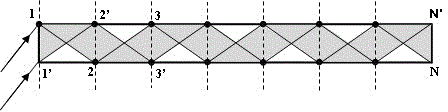 Optical element laser pretreatment method and device based on total reflection principle