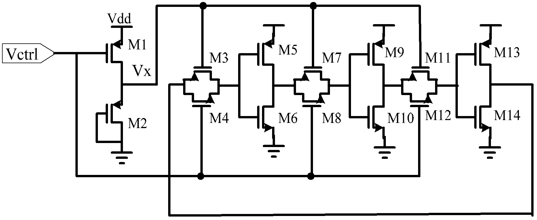 Adjustable non-overlapping clock signal generating method and generator