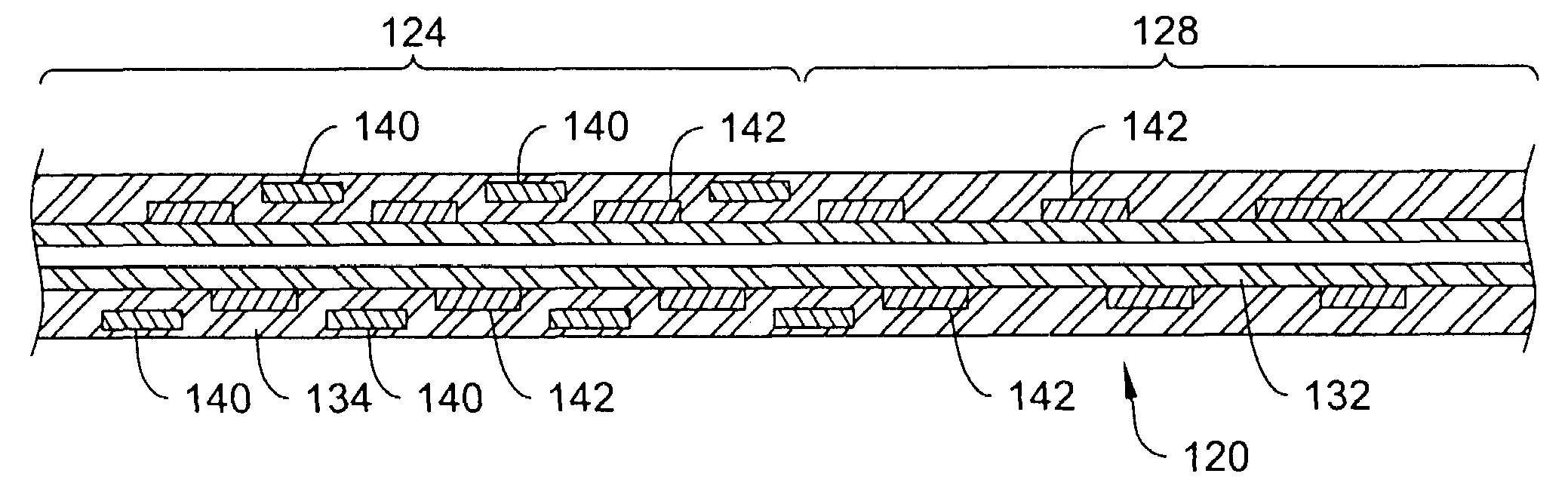 Catheter with composite stiffener