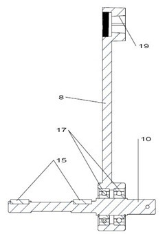 Pedal type lower limb rehabilitation training device