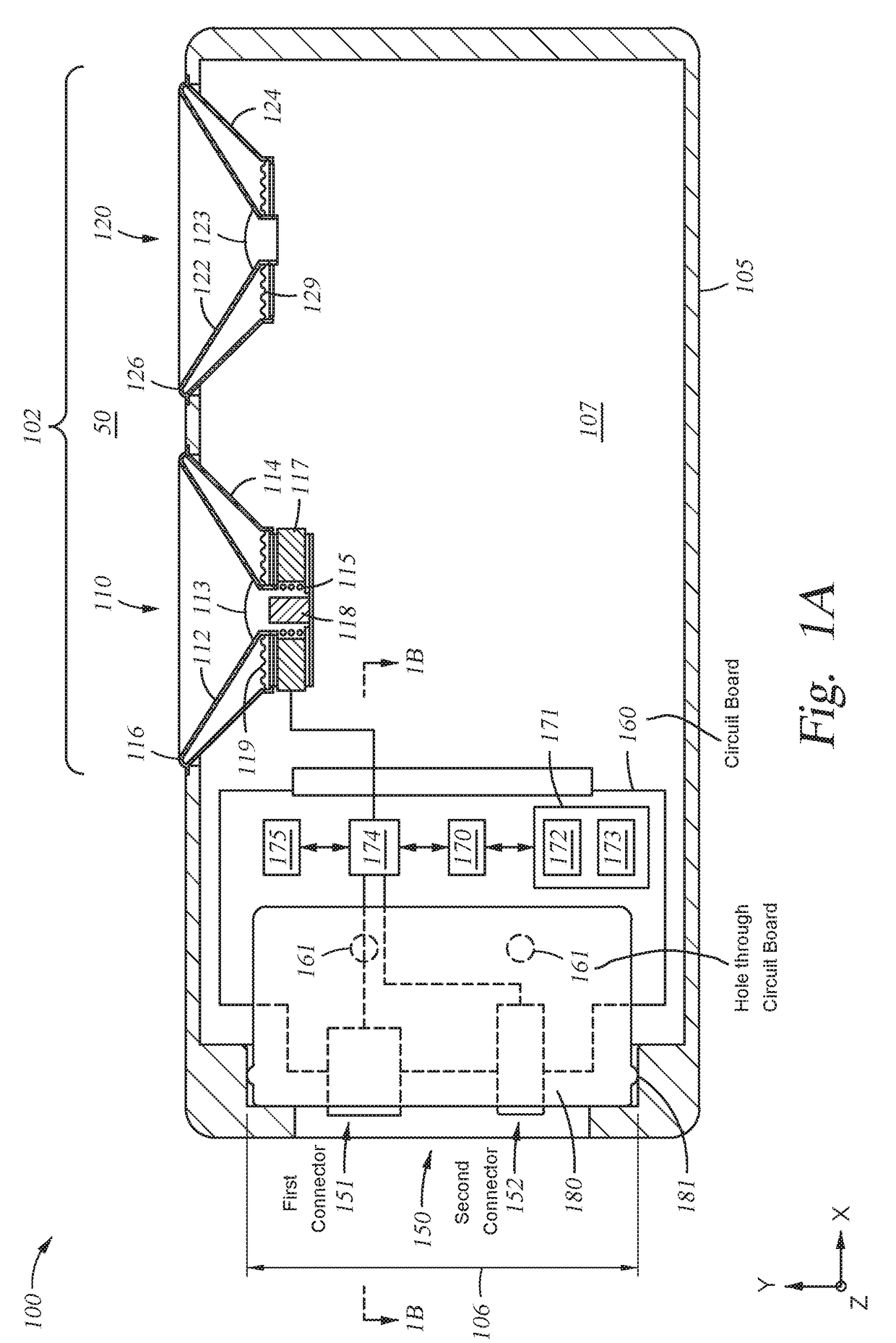 Liquid impermeable sealed speaker design