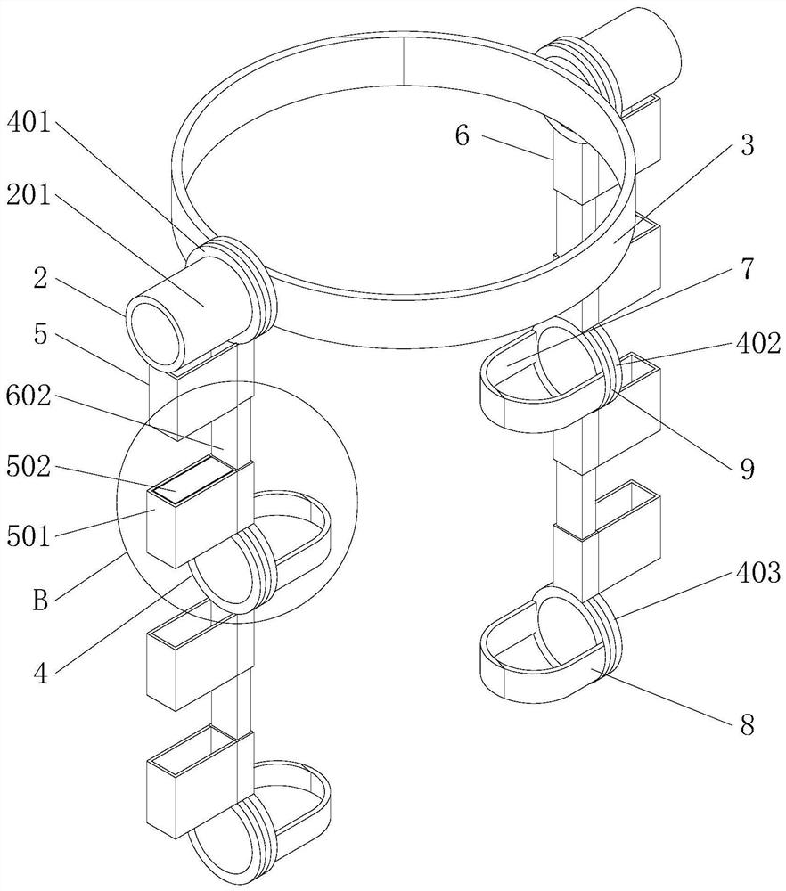 Buoyancy-adjustable walking device for rehabilitation training of orthopedics department