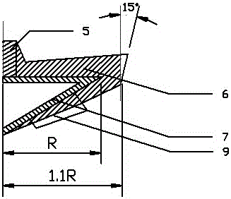 Inverted-umbrella-shaped aerator