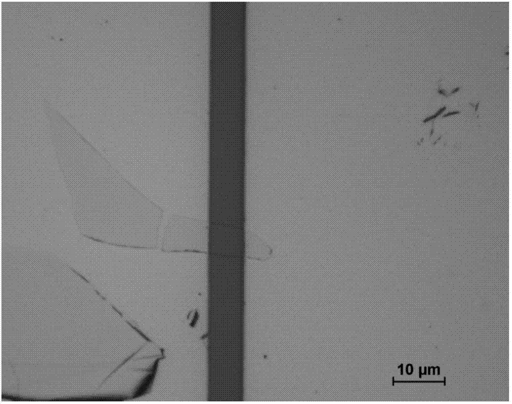 Preparation method of field effect transistor based on two-dimensional gallium selenide material