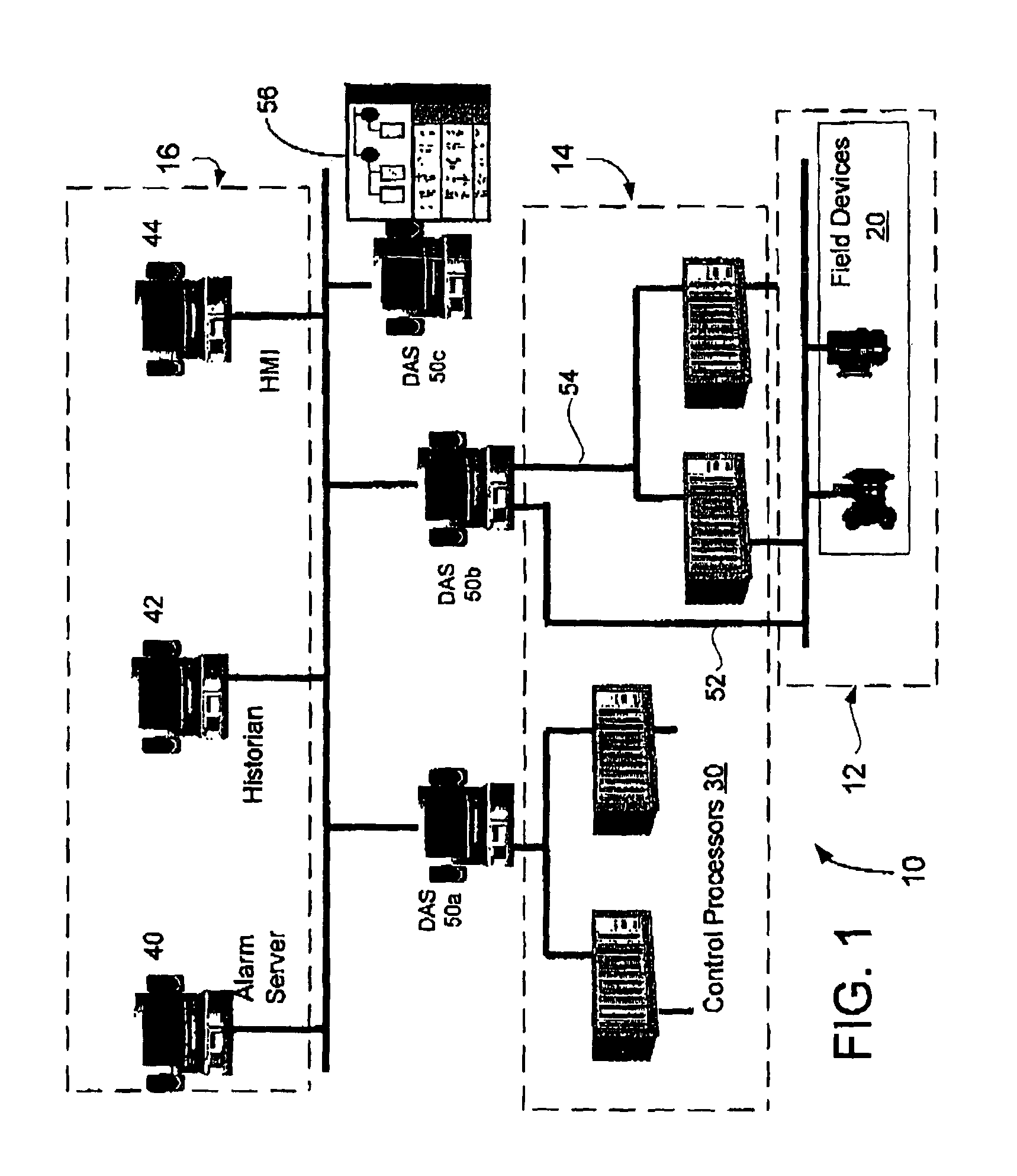 Method and system for remote configuration of process data access servers