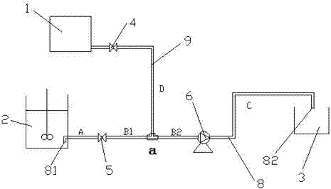 Transportation system and method of high concentration solid granule suspending solution