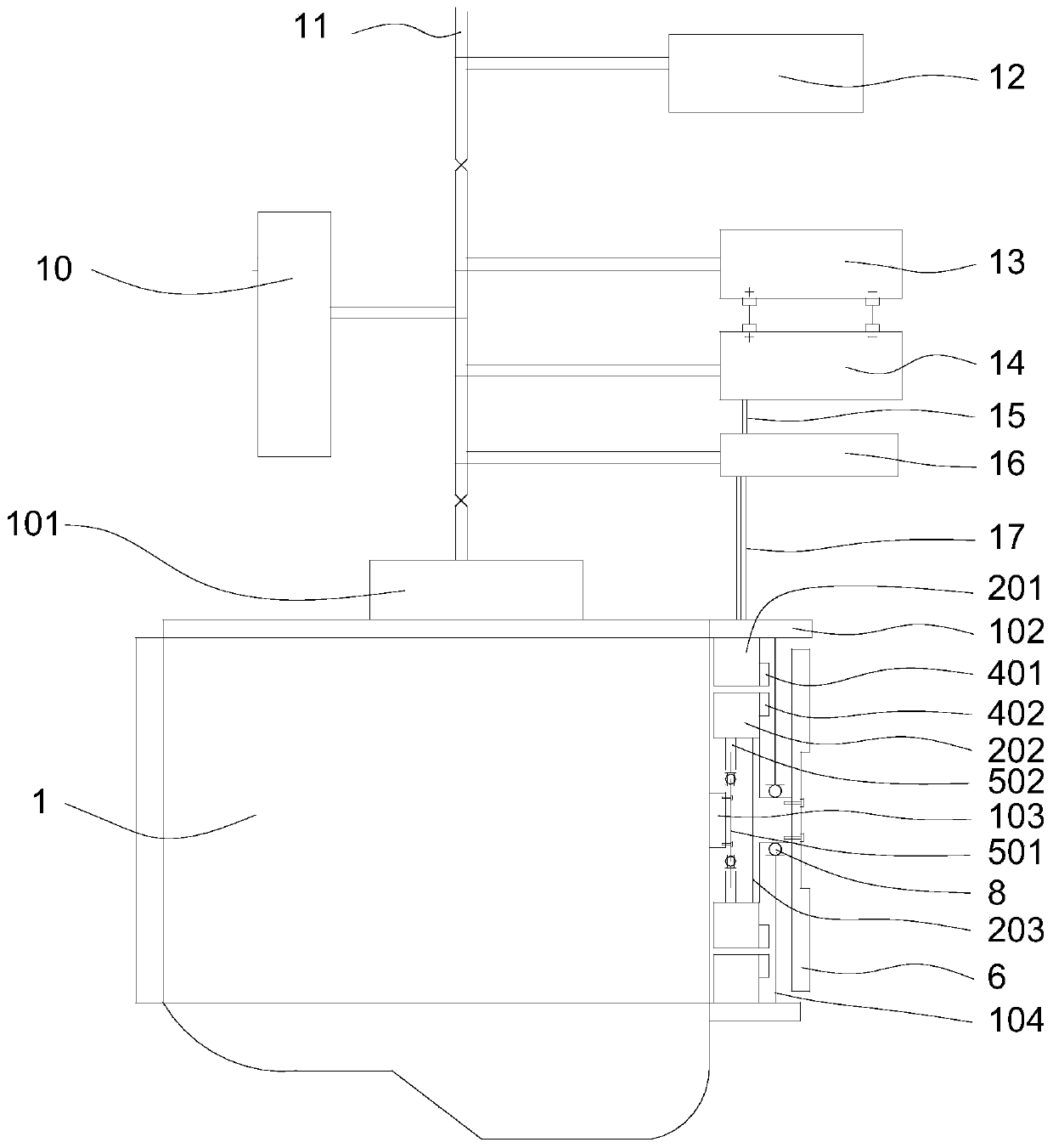 Electrically driven engine integrated power system