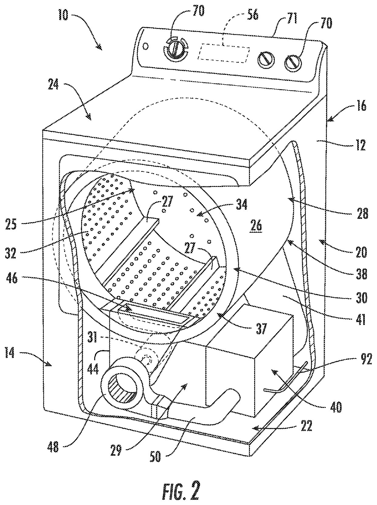 Travel cycle for a condenser or heat pump dryer appliance