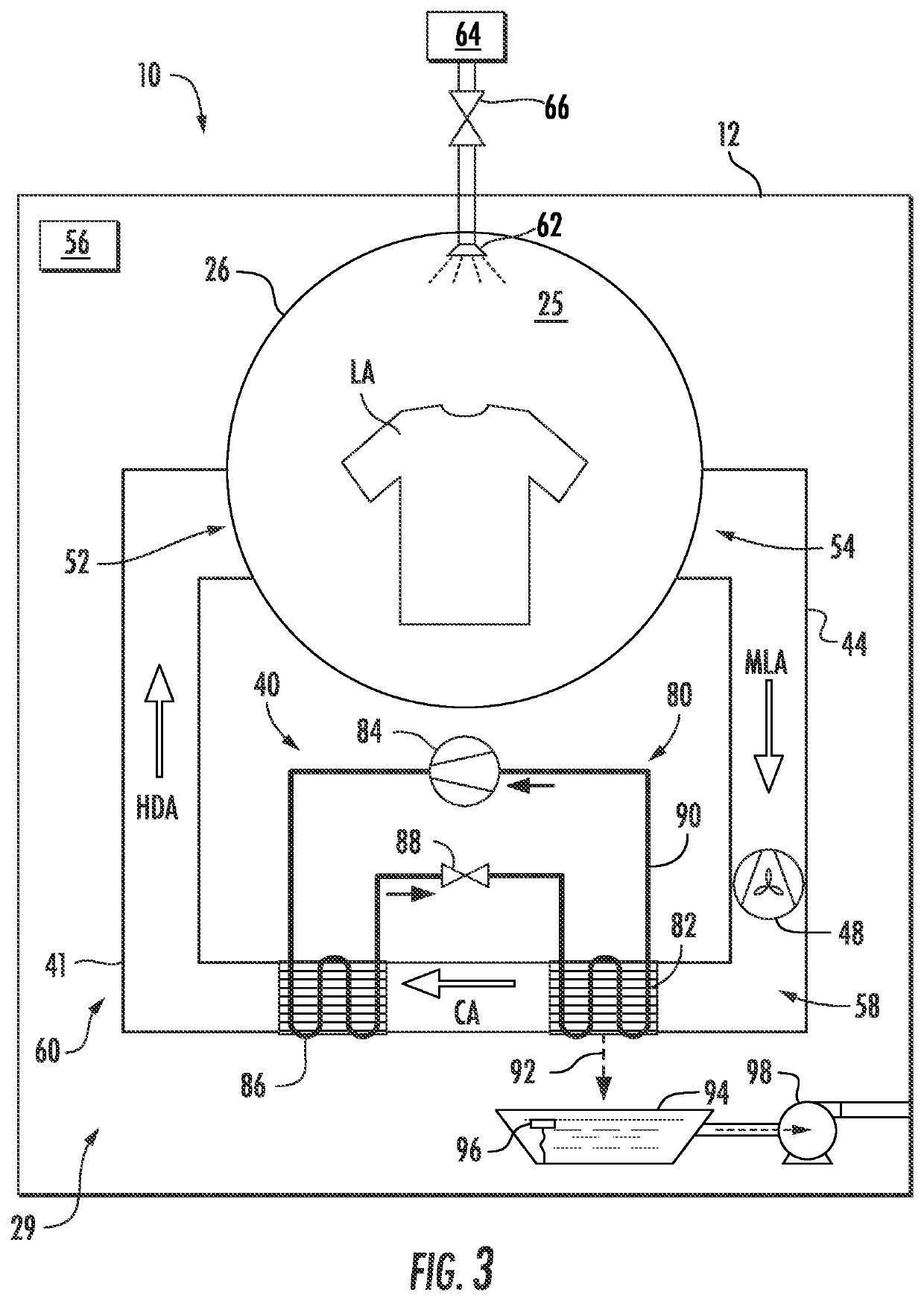 Travel cycle for a condenser or heat pump dryer appliance