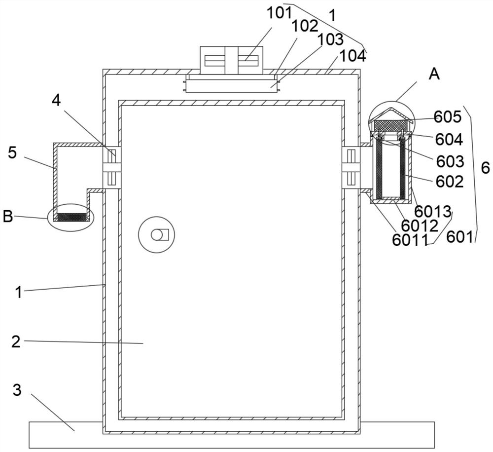 Anti-condensation electrical cabinet