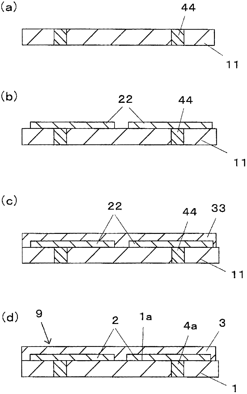 Light-reflecting substrate, substrate which can be mounted in light-emitting element, light-emitting device, and process for production of substrate which can be mounted in light-emitting element