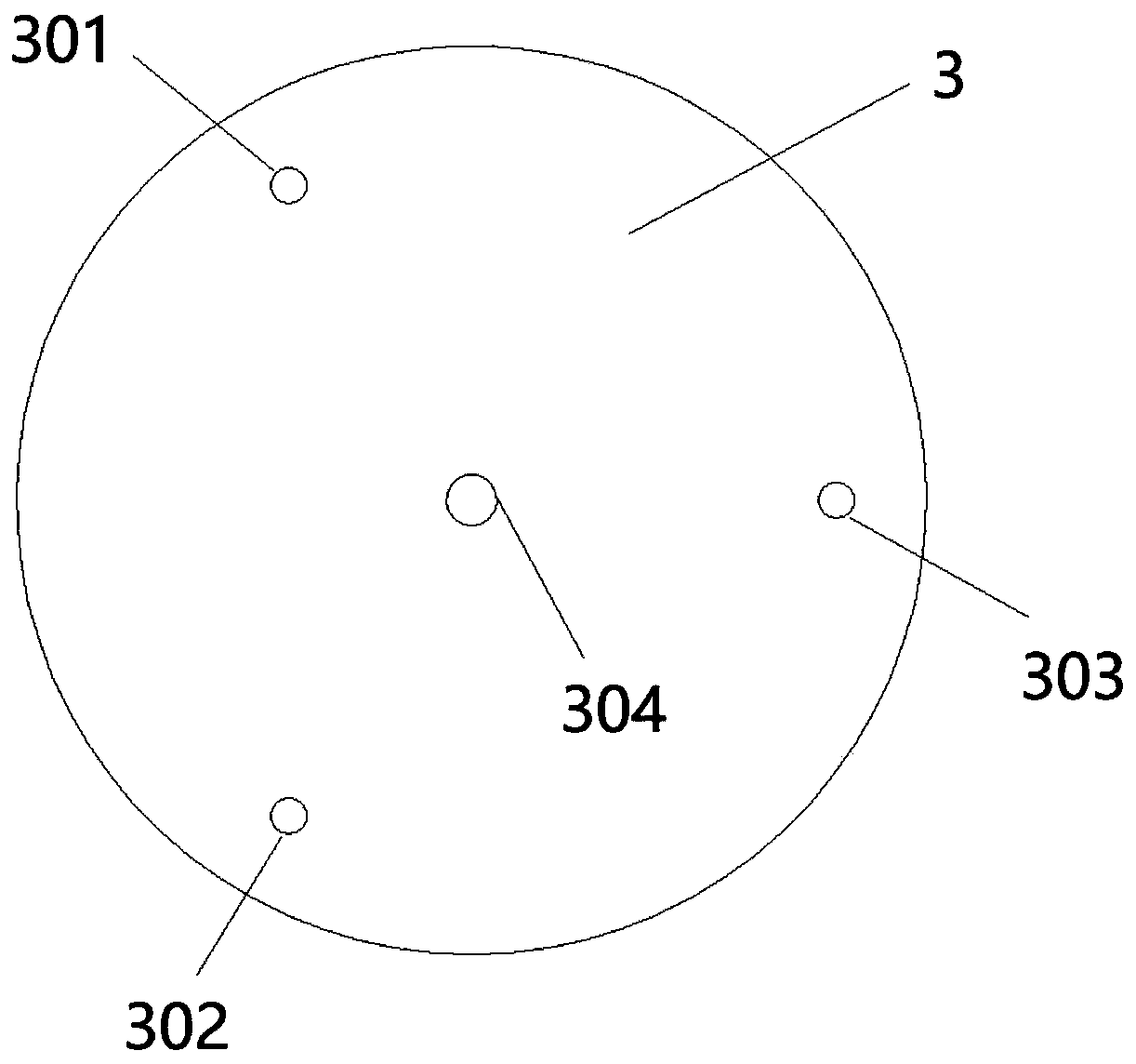 A pressure cell fixing device and construction method for measuring tunnel surrounding rock pressure