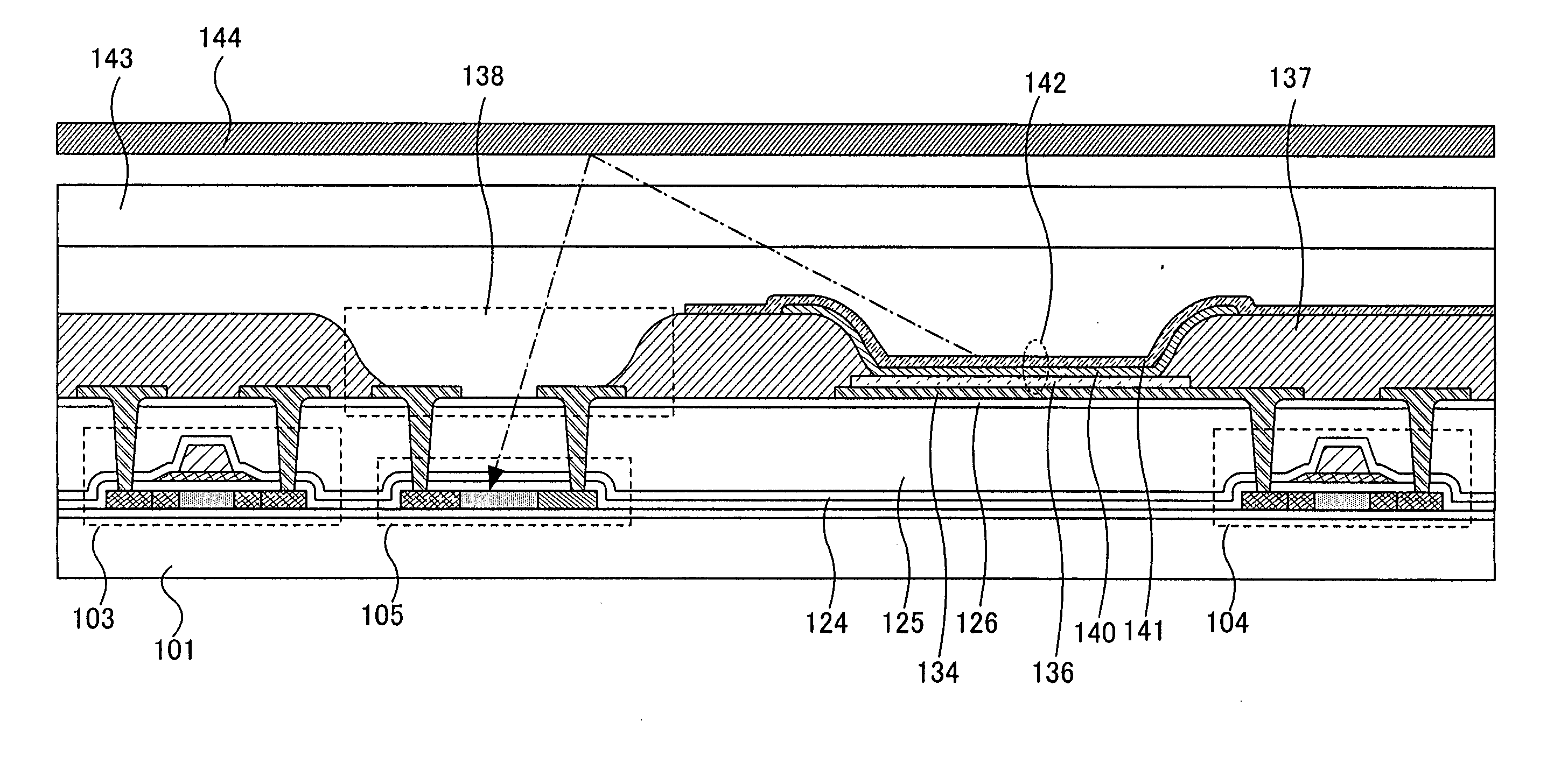 Display device mounted with read function and electric appliance