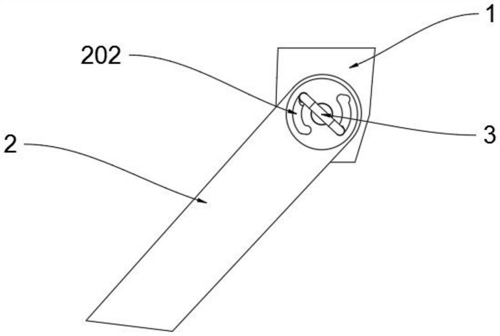 Passenger seat armrest rotating device of small highway passenger car